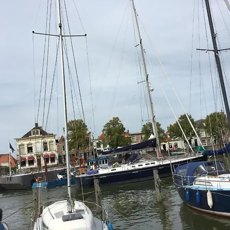 De Graaf Mit Einer Sonnigen Terrasse Und Garten Ijsselmeer *
